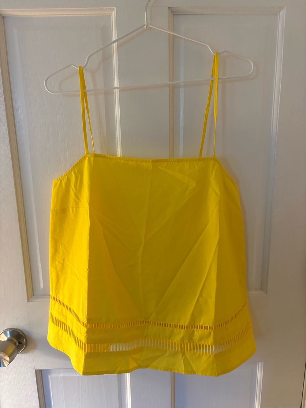 Everlane Bright Yellow Strap Tank Top - Women NWT